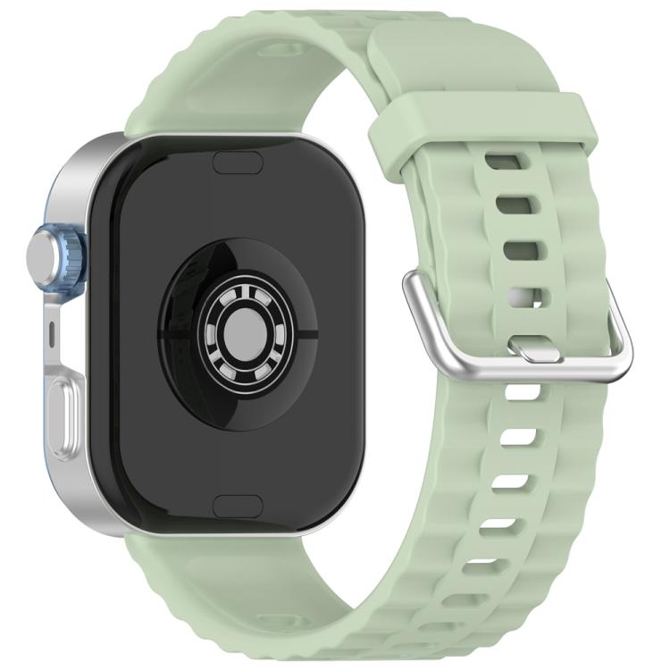 Cinturino per orologio in silicone tinta unita con fibbia argentata xDfind, For Huawei Watch Fit4 Pro / Fit4 / Fit3