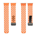 Cinturino per orologio in silicone nero con fibbia magnetica stile foro xDfind, For Galaxy Fit3