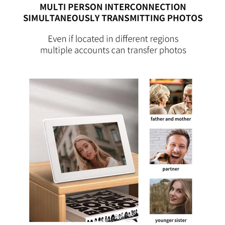 Macchina pubblicitaria intelligente con schermo IPS HD da 10 pollici e Wi-Fi., US Plug, EU Plug, UK Plug, AU Plug