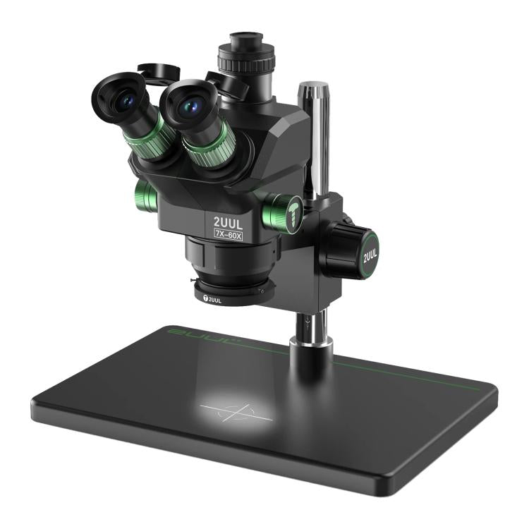 Microscopio trinoculare con zoom sincrono 7-60X MC7060-A1 (2uul)