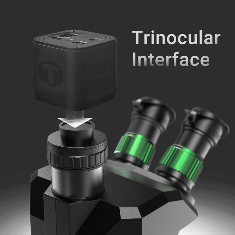 Microscopio trinoculare con zoom sincrono 7-60X MC7060-A1 (2uul)