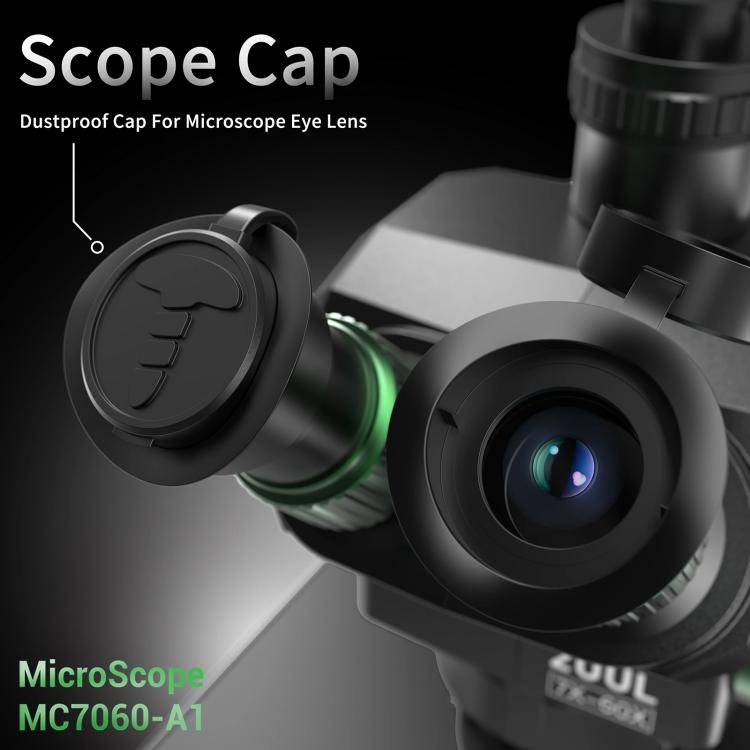 Microscopio trinoculare con zoom sincrono 7-60X MC7060-A1 (2uul)