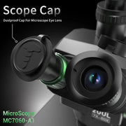 Microscopio trinoculare con zoom sincrono 7-60X MC7060-A1 (2uul)