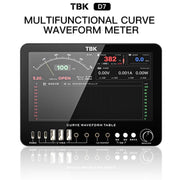 Misuratore di forme d'onda a curva multifunzionale TBK D7 con funzione di saldatore elettrico