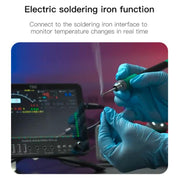 Misuratore di forme d'onda a curva multifunzionale TBK D7 con funzione di saldatore elettrico