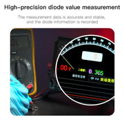 Misuratore di forme d'onda a curva multifunzionale TBK D7 con funzione di saldatore elettrico