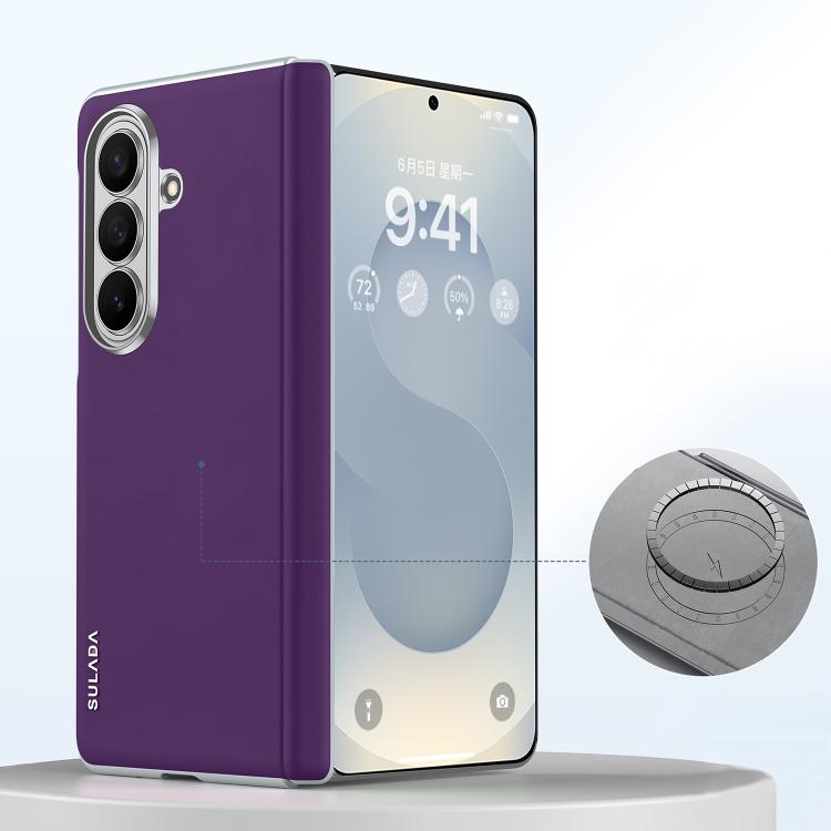 Custodia per telefono antiurto SULADA in similpelle liquida con effetto pelle., For Galaxy Z Fold8 5G, For Galaxy Z Fold8 Ultra 5G, For Galaxy Z Flip8 5G, For Galaxy Z Fold7 5G, For Galaxy Z Flip7 5G