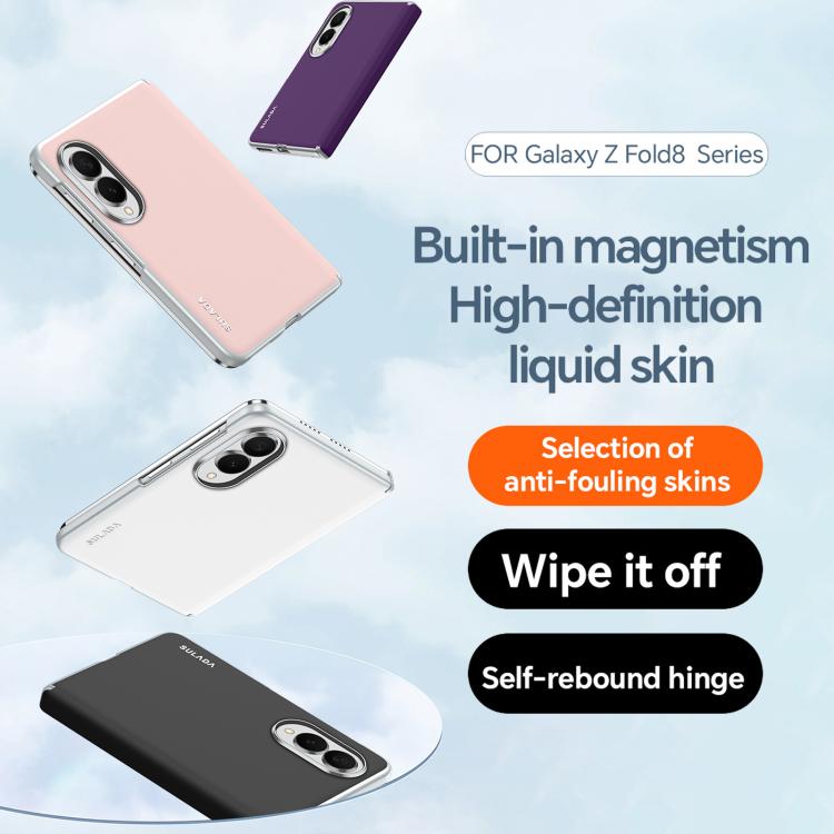 Custodia per telefono antiurto SULADA in similpelle liquida con effetto pelle., For Galaxy Z Fold8 5G, For Galaxy Z Fold8 Ultra 5G, For Galaxy Z Flip8 5G, For Galaxy Z Fold7 5G, For Galaxy Z Flip7 5G