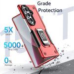Custodia per telefono antiurto antiscivolo con anello di supporto, For Samsung Galaxy Z Fold7, For Samsung Galaxy Z Flip7, For Samsung Galaxy Z Flip6