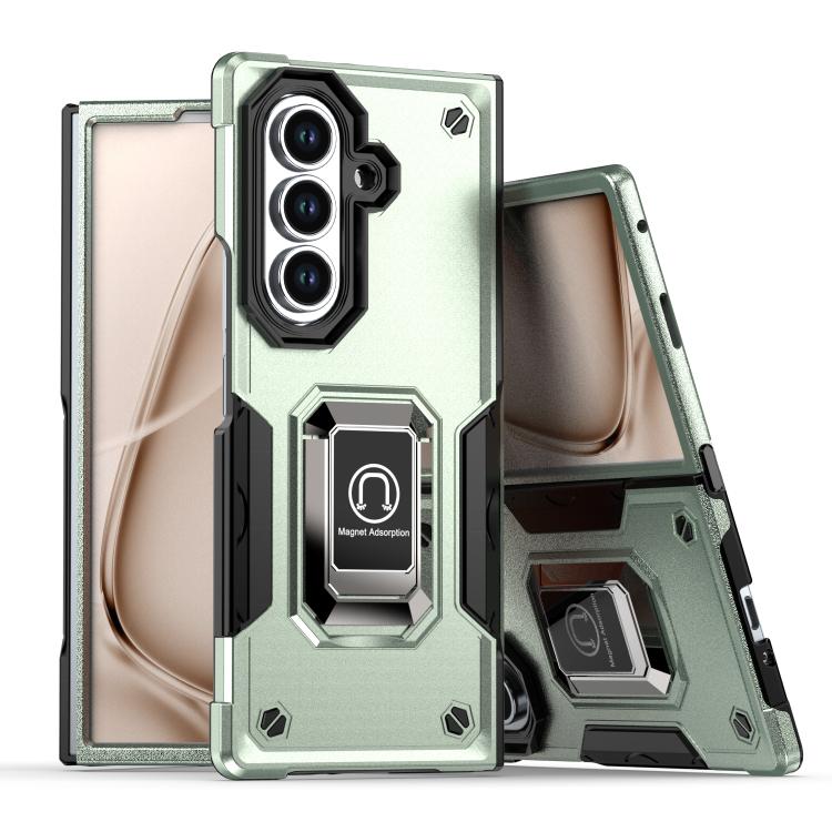 Custodia per telefono antiurto antiscivolo con anello di supporto, For Samsung Galaxy Z Fold7, For Samsung Galaxy Z Flip7, For Samsung Galaxy Z Flip6