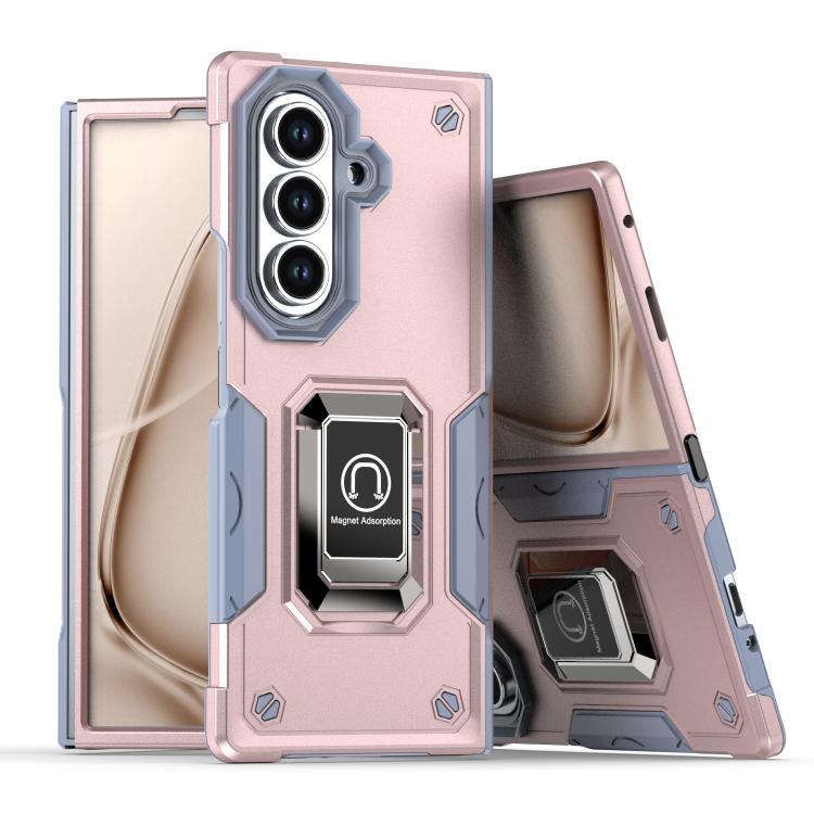 Custodia per telefono antiurto antiscivolo con anello di supporto, For Samsung Galaxy Z Fold7, For Samsung Galaxy Z Flip7, For Samsung Galaxy Z Flip6