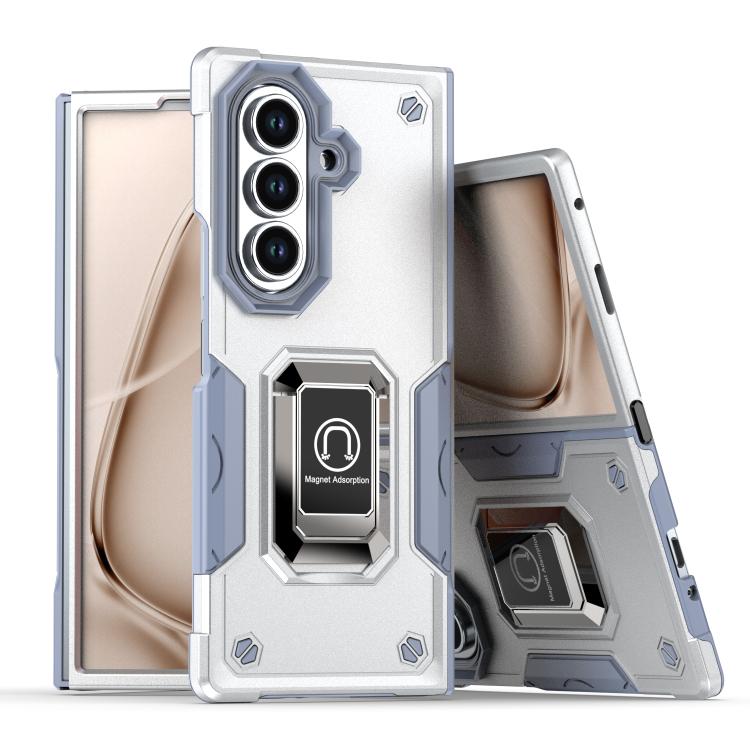Custodia per telefono antiurto antiscivolo con anello di supporto, For Samsung Galaxy Z Fold7, For Samsung Galaxy Z Flip7, For Samsung Galaxy Z Flip6