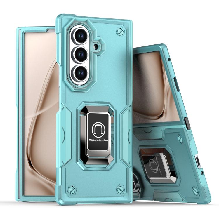 Custodia per telefono antiurto antiscivolo con anello di supporto, For Samsung Galaxy Z Fold7, For Samsung Galaxy Z Flip7, For Samsung Galaxy Z Flip6