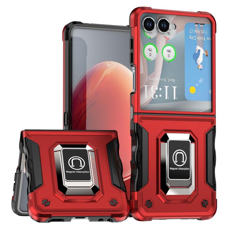 Custodia per telefono antiurto antiscivolo con anello di supporto, For Samsung Galaxy Z Fold7, For Samsung Galaxy Z Flip7, For Samsung Galaxy Z Flip6