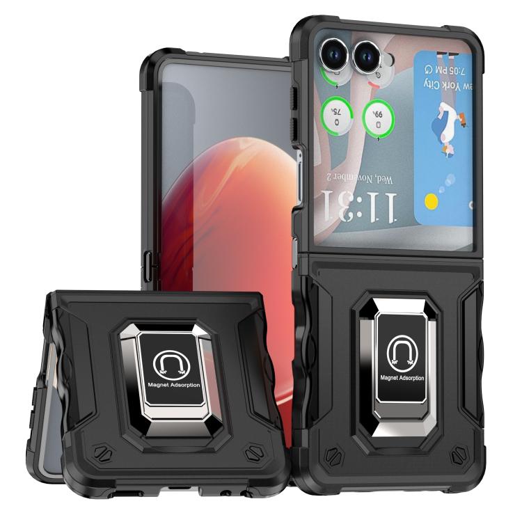 Custodia per telefono antiurto antiscivolo con anello di supporto, For Samsung Galaxy Z Fold7, For Samsung Galaxy Z Flip7, For Samsung Galaxy Z Flip6