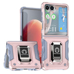 Custodia per telefono antiurto antiscivolo con anello di supporto, For Samsung Galaxy Z Fold7, For Samsung Galaxy Z Flip7, For Samsung Galaxy Z Flip6