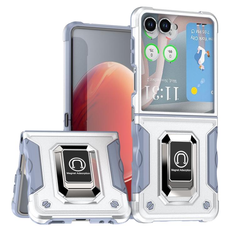 Custodia per telefono antiurto antiscivolo con anello di supporto, For Samsung Galaxy Z Fold7, For Samsung Galaxy Z Flip7, For Samsung Galaxy Z Flip6