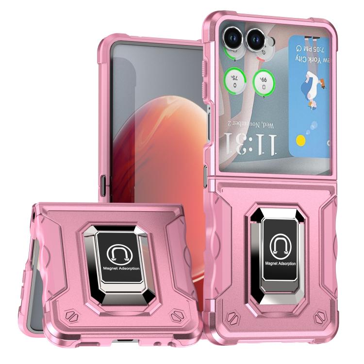 Custodia per telefono antiurto antiscivolo con anello di supporto, For Samsung Galaxy Z Fold7, For Samsung Galaxy Z Flip7, For Samsung Galaxy Z Flip6