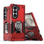 Custodia per telefono antiurto antiscivolo con anello di supporto, For Samsung Galaxy Z Fold6