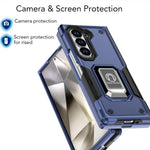 Custodia per telefono antiurto antiscivolo con anello di supporto, For Samsung Galaxy Z Fold6