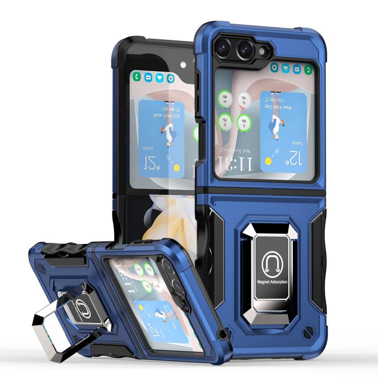 Custodia per telefono antiurto antiscivolo con anello di supporto, For Samsung Galaxy Z Fold7, For Samsung Galaxy Z Flip7, For Samsung Galaxy Z Flip6