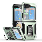 Custodia per telefono antiurto antiscivolo con anello di supporto, For Samsung Galaxy Z Fold7, For Samsung Galaxy Z Flip7, For Samsung Galaxy Z Flip6