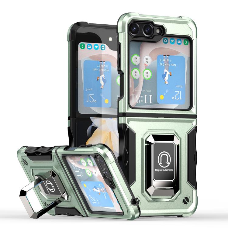 Custodia per telefono antiurto antiscivolo con anello di supporto, For Samsung Galaxy Z Fold7, For Samsung Galaxy Z Flip7, For Samsung Galaxy Z Flip6