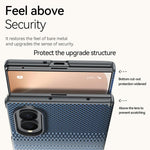 Custodia per telefono SULADA in pelle con trama intrecciata in Kevlar e chiusura magnetica., For Galaxy Z Fold8 5G, For Galaxy Z Fold8 Ultra 5G, For Galaxy Z Fold7 5G