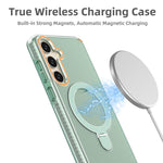 Custodia per telefono colorata 2 in 1 con anello MagSafe., For Samsung Galaxy S25+ / S24+ 5G, For Samsung Galaxy S25 Ultra 5G, For Samsung Galaxy S24 Ultra 5G