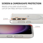 Custodia per telefono colorata 2 in 1 con anello MagSafe., For Samsung Galaxy S25+ / S24+ 5G, For Samsung Galaxy S25 Ultra 5G, For Samsung Galaxy S24 Ultra 5G