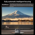 Videoproiettore smart Cheerlux C58A1 Whale OS versione 1920x1080P 650ANSI con display frontale, US Plug, UK Plug, AU Plug, EU Plug