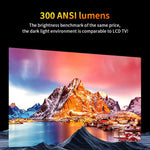 Videoproiettore Cheerlux E2C Full HD 1920x1080P 300 ANSI lumen