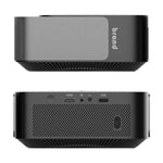 Proiettore smart Cheerlux E2C con schermo identico, risoluzione 1920x1080P e frequenza di campionamento 300ANSI., US Plug, UK Plug, AU Plug, EU Plug