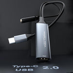 Scheda acquisizione video HDMI 4K 30Hz a Type-C con mixer microfo