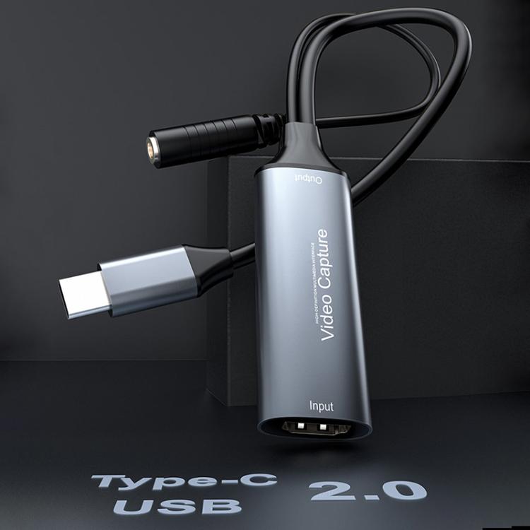 Scheda acquisizione video HDMI 4K 30Hz a Type-C con mixer microfo