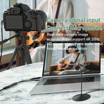 Scheda acquisizione video HDMI 4K 30Hz a Type-C con mixer microfo