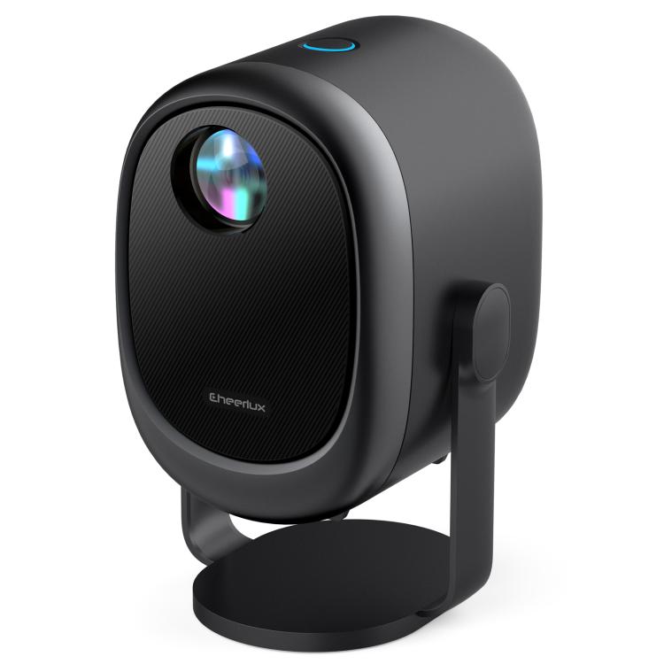 Videoproiettore intelligente Cheerlux H1 Whale OS versione 1280x720P 180ANSI, con stabilizzatore gimbal., US Plug, UK Plug, AU Plug, EU Plug