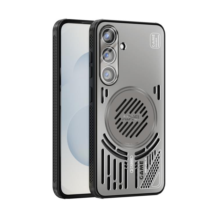 Custodia per telefono ABEEL Ice Fox Series Magsafe con dissipatore di calore., For Samsung Galaxy S25 5G, For Samsung Galaxy S25+ 5G, For Samsung Galaxy S25 Ultra 5G