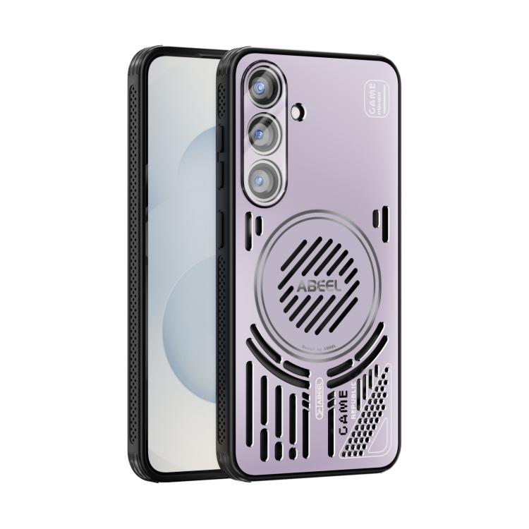 Custodia per telefono ABEEL Ice Fox Series Magsafe con dissipatore di calore., For Samsung Galaxy S25 5G, For Samsung Galaxy S25+ 5G, For Samsung Galaxy S25 Ultra 5G