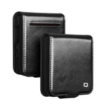 Custodia per telefono QIALINO Classic 103 con fibbia in vera pelle, For Galaxy Z Fold8 Ultra 5G, For Galaxy Z Fold8 5G, For Galaxy Z Flip8 5G, For Samsung Galaxy Z Fold7 5G, For Samsung Galaxy Z Flip7 5G