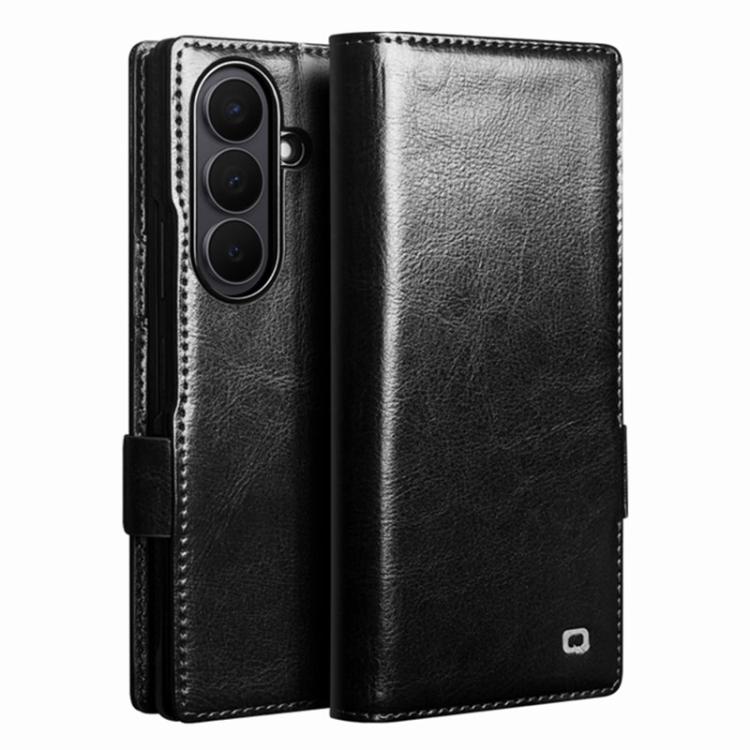 Custodia per telefono QIALINO Classic 103 con fibbia in vera pelle, For Galaxy Z Fold8 Ultra 5G, For Galaxy Z Fold8 5G, For Galaxy Z Flip8 5G, For Samsung Galaxy Z Fold7 5G, For Samsung Galaxy Z Flip7 5G