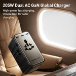 Caricabatterie da viaggio universale MOMAX 205W 7 porte