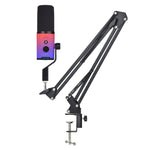 Microfono dinamico XTUGA ZX-777 XLR USB-C con luce RGB