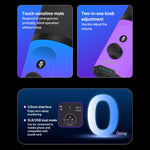 Microfono dinamico XTUGA ZX-777 XLR USB-C con luce RGB