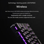 Logitech G PRO X 60 LIGHTSPEED Wireless Gaming Keyboard, GX-L Optical Switches