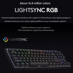 Logitech G PRO X TKL Wireless Gaming Keyboard, GX-T Mechanical Switches