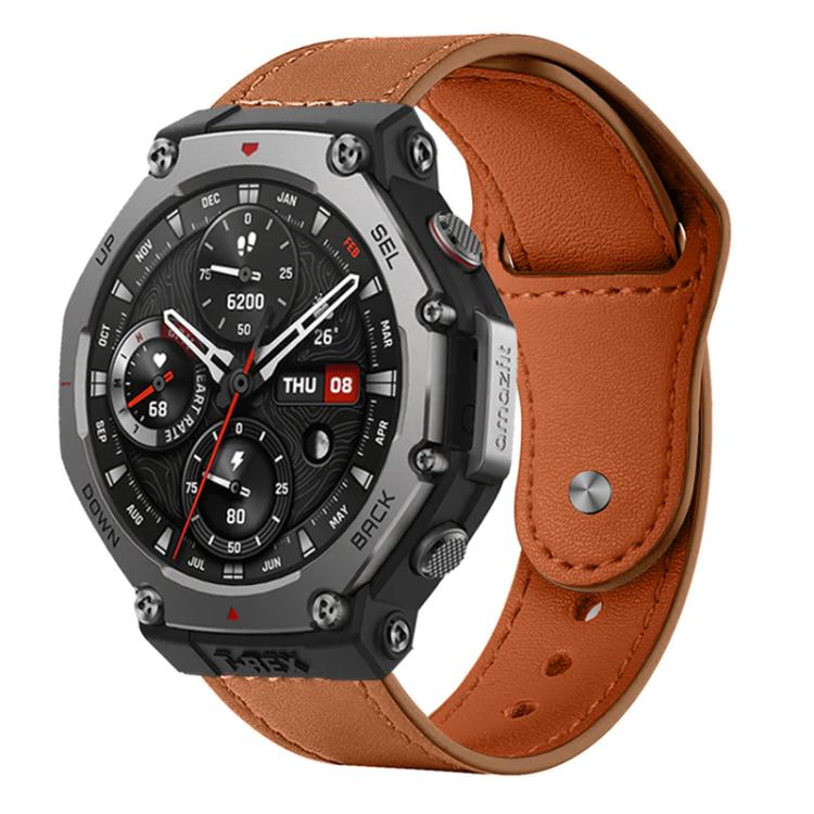 Cinturino per orologio xDfind con fibbia a rivetto in vera pelle, 20mm, 22mm