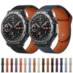 Cinturino per orologio xDfind con fibbia a rivetto in vera pelle, 20mm, 22mm