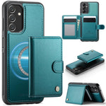 JEEHOOD J09 Portafoglio con fibbia, custodia per telefono in pelle con protezione magnetica MagSafe e RFID., For Samsung Galaxy A36 5G, For Samsung Galaxy A16 4G / 5G, For Samsung Galaxy A14 4G / 5G / M44 5G, For Samsung Galaxy A15 4G / 5G