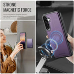 JEEHOOD J09 Portafoglio con fibbia, custodia per telefono in pelle con protezione magnetica MagSafe e RFID., For Samsung Galaxy A36 5G, For Samsung Galaxy A16 4G / 5G, For Samsung Galaxy A14 4G / 5G / M44 5G, For Samsung Galaxy A15 4G / 5G
